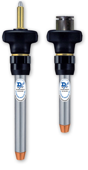D/F Water-Cooled-to-the-Tip 5" & 8" Standard MIG Torches